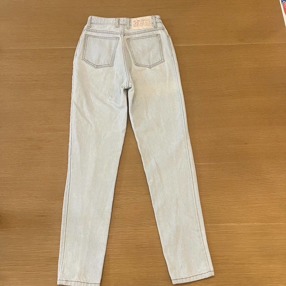 Vintage Bongo Size 24 Straight Leg Light Wash High Rise Jeans - Picture 4 of 8